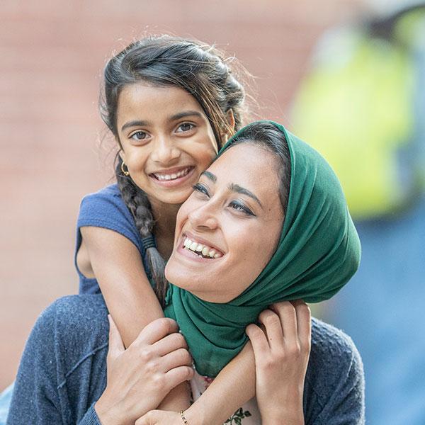 Woman and Daughter